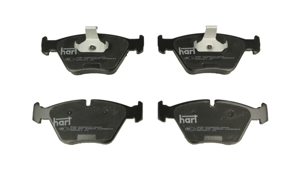 Kit de plaquettes de frein, frein à disque HART 215 897