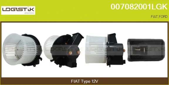 Pulseur d'air habitacle LGK 007082001LGK