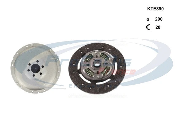 Kit d'embrayage PROCODIS FRANCE KTE890