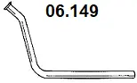 Tuyau d'échappement NOVAK 06.149