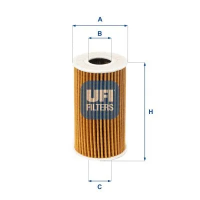Filtre à huile UFI 25.223.00