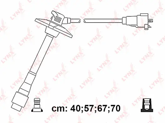 Kit de câbles d'allumage LYNXAUTO SPC7561