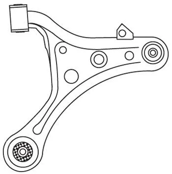 Bras de liaison, suspension de roue FRAP F4203