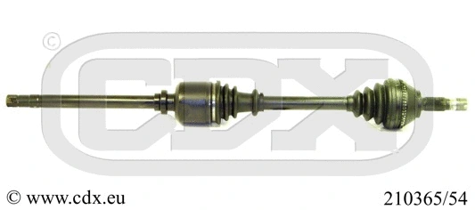 Arbre de transmission CDX 210365/54