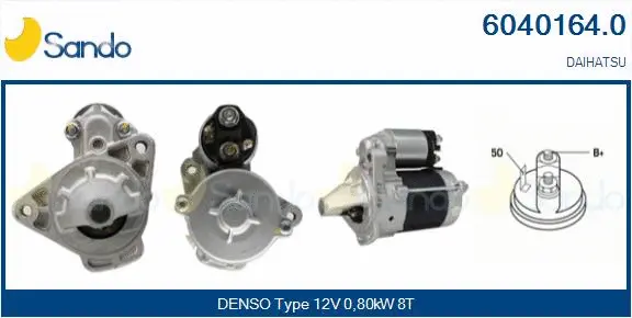Démarreur SANDO 6040164.0