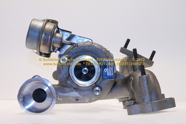 Turbocompresseur, suralimentation SCHLÜTTER TURBOLADER 172-07050