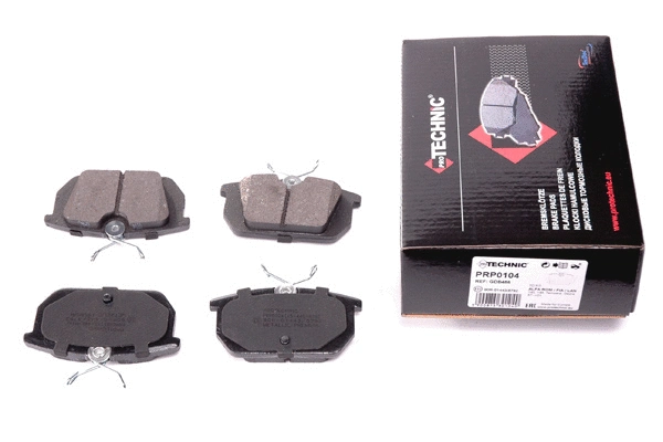 Kit de plaquettes de frein, frein à disque PROTECHNIC PRP0104