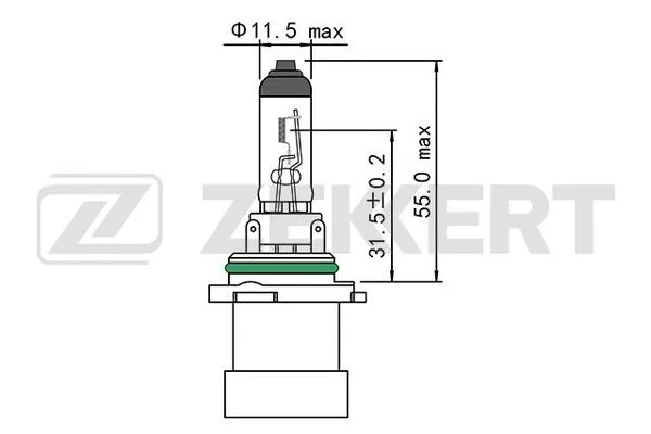 Ampoule, projecteur principal ZEKKERT LP-1146