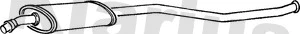Silencieux central KLARIUS 250446
