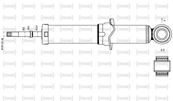 Amortisseur TOOR SG16660