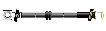 Flexible de frein MGA F7176