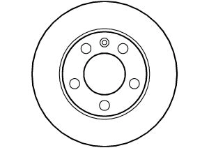 Disque de frein ABTEX BD593S