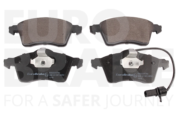 Kit de plaquettes de frein, frein à disque EUROBRAKE 5502224750