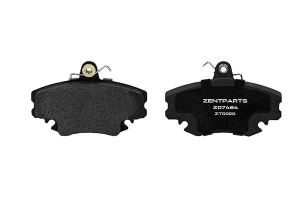 Kit de plaquettes de frein, frein à disque ZentParts Z07484