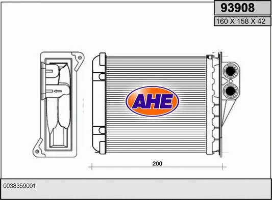 Système de chauffage AHE 93908