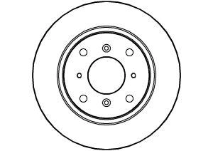 Disque de frein ABTEX BD1336V