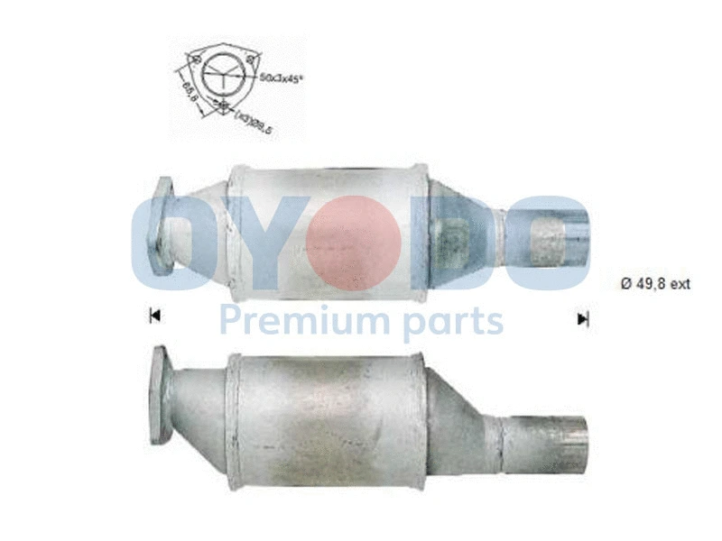 Catalyseur Oyodo 10N0091-OYO