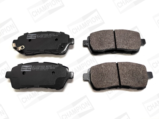 Kit de plaquettes de frein, frein à disque CHAMPION 573745CH