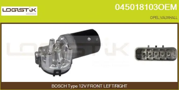 Moteur d'essuie-glace LGK 045018103OEM