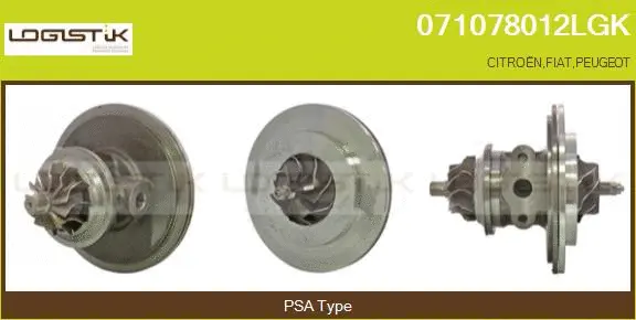 Groupe carter, turbocompresseur LGK 071078012LGK