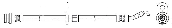 Flexible de frein CEF 515317