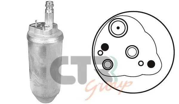 Filtre déshydratant, climatisation CTR 1211342