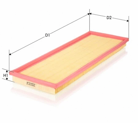 Filtre à air TECNECO FILTERS AR1452PMS