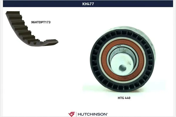 Kit de courroie crantée HUTCHINSON KH 477