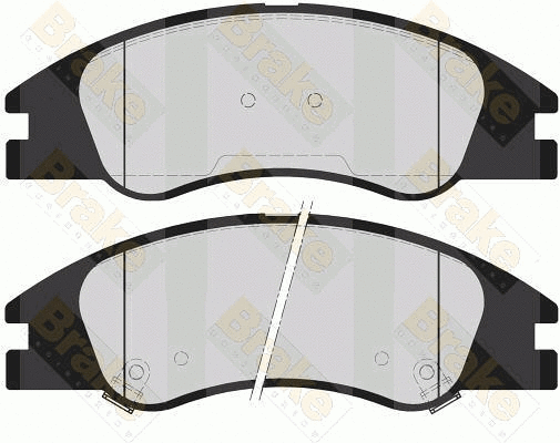 Kit de plaquettes de frein, frein à disque Brake ENGINEERING PA1579