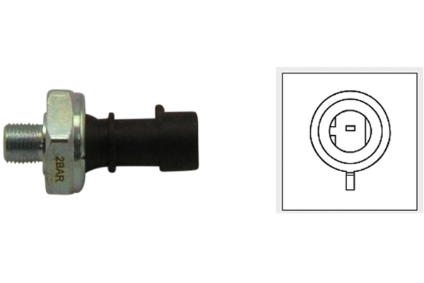 Indicateur de pression d'huile KAVO PARTS EOP-8501