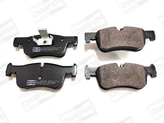Kit de plaquettes de frein, frein à disque CHAMPION 573437CH