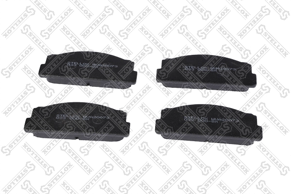 Kit de plaquettes de frein, frein à disque STELLOX 033 000-SX