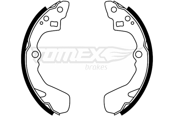 Jeu de mâchoires de frein TOMEX Brakes TX 22-48