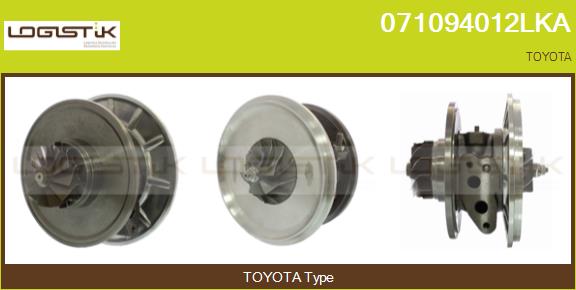 Groupe carter, turbocompresseur LGK 071094012LKA