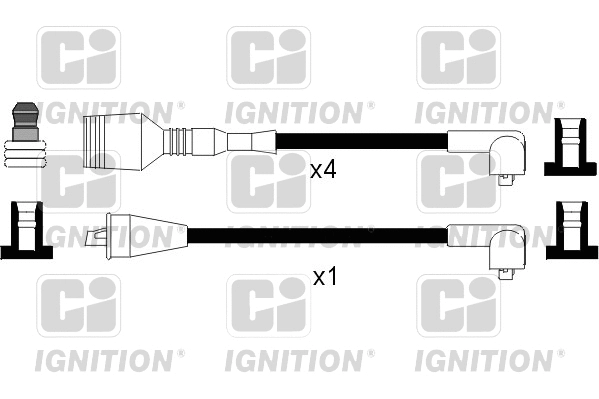 Kit de câbles d'allumage QUINTON HAZELL XC175