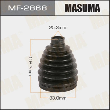 Jeu de joints-soufflets, arbre de commande MASUMA MF-2868