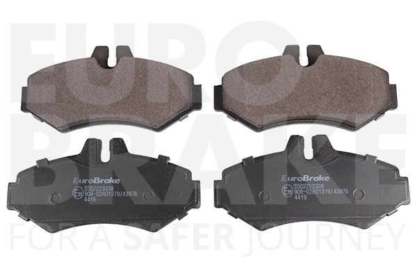 Kit de plaquettes de frein, frein à disque EUROBRAKE 5502223338