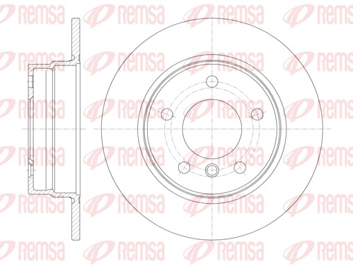 Disque de frein REMSA 61013.00