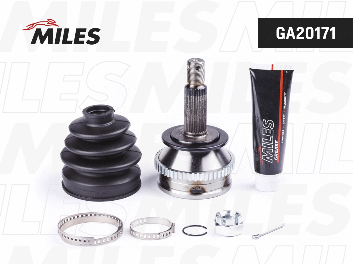 Jeu de joints, arbre de transmission MILES GA20171