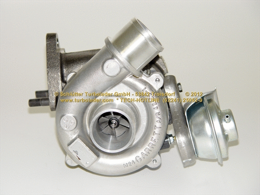 Turbocompresseur, suralimentation SCHLÜTTER TURBOLADER 172-12010