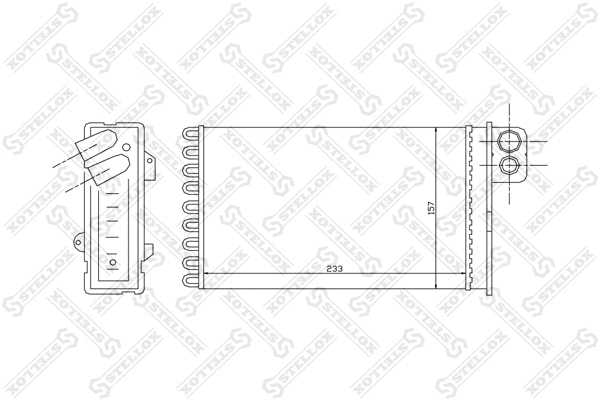 Système de chauffage STELLOX 10-35092-SX