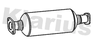Filtre à particules / à suie, échappement KLARIUS 390722