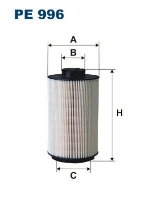 Filtre à carburant FILTRON PE 996