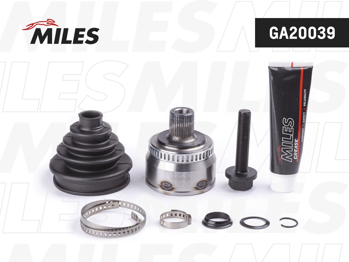 Jeu de joints, arbre de transmission MILES GA20039