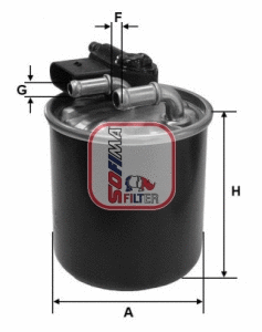 Filtre à carburant SOFIMA S 4194 NR