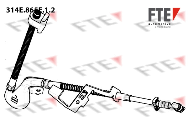 Flexible de frein FTE 9240934