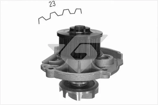 Pompe à eau, refroidissement du moteur HUTCHINSON WP0039V