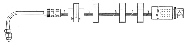 Flexible de frein CEF 511692
