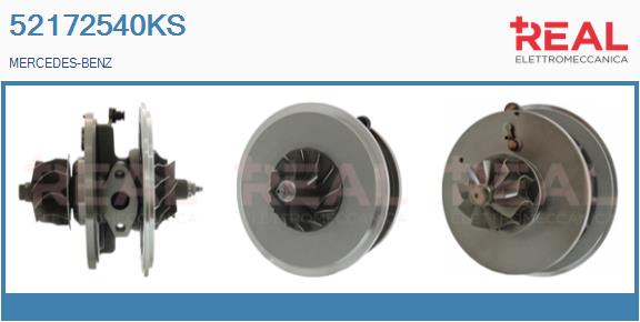Groupe carter, turbocompresseur REAL 52172540KS