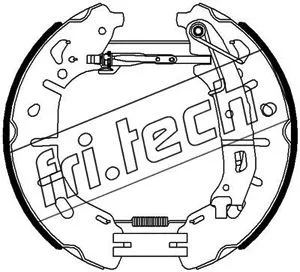 Jeu de mâchoires de frein fri.tech. 16459